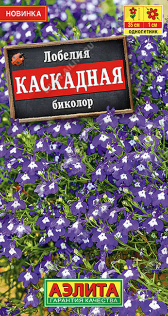 Лобелия каскадная биколор, 0.05 г