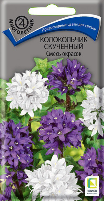 Колокольчик скученный Смесь окрасок, 0.05 г