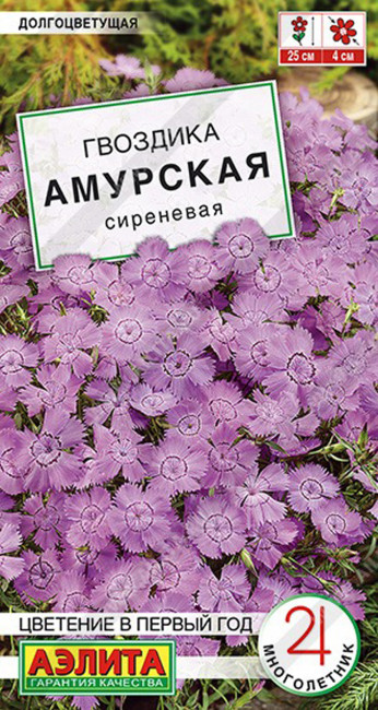 Гвоздика Амурская сиреневая (травянка), 0.05 г