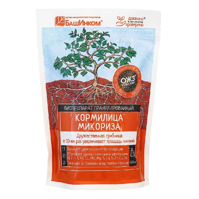 Кормилица микориза гранулированная, 0.8 кг