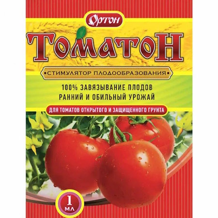 Стимулятор плодообразования для томатов Томатон (Ортон), 1 мл