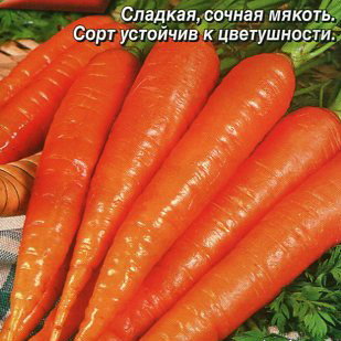 Морковь Сахарная королева, 2 г