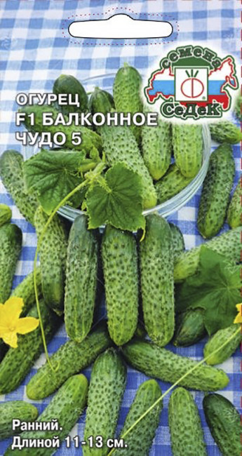 Огурец Балконное Чудо 5 F1, 0.2 г