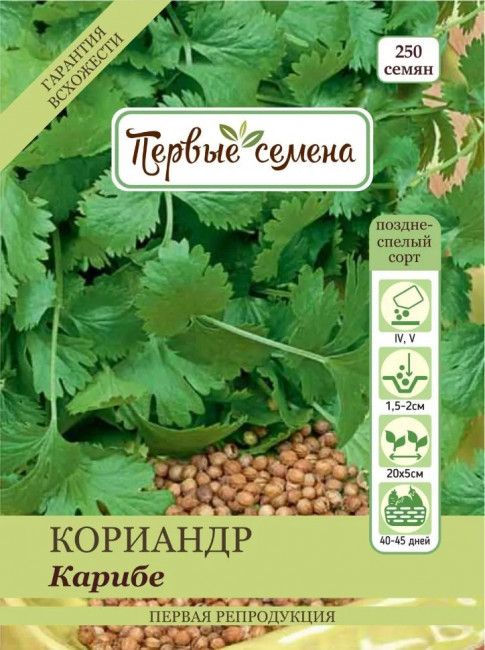 Кориандр овощной Карибе