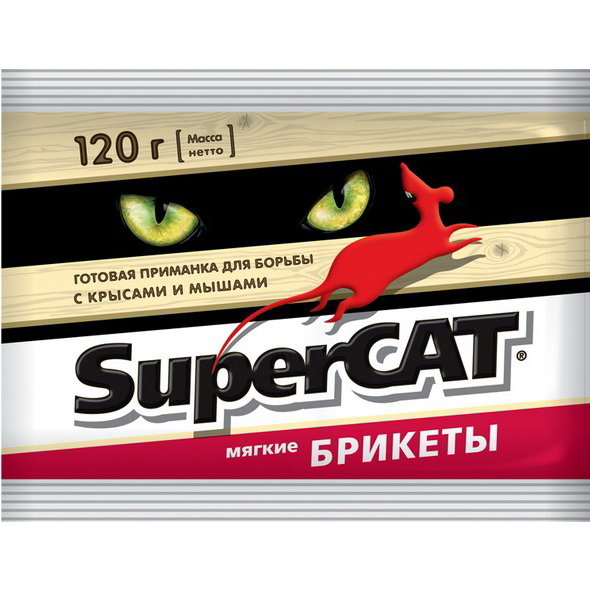 Супер Кэт (SUPER-CAT мягкий брикет), 100 г