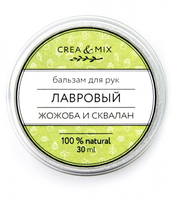 Creamix Бальзам для рук питательный Лавровый, 30 мл